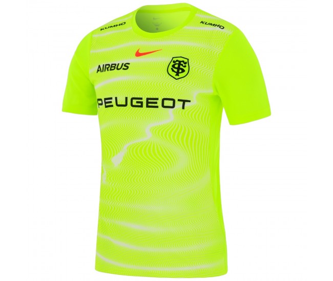 Stade Toulousain Top 14 Adult Pre Match Europe Rugby Jersey 2025-26