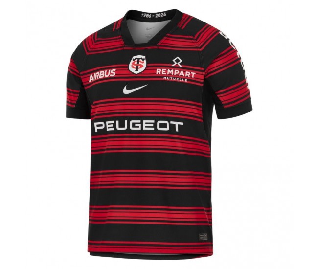 Stade Toulousain Top 14 Adult Home Rugby Jersey 2025-26