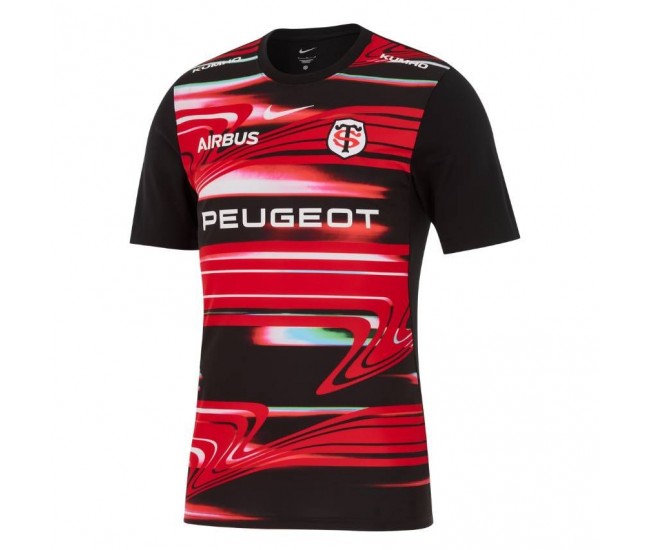 Toulouse Top 14 Adult Pre Match Rugby Jersey 2025-26 