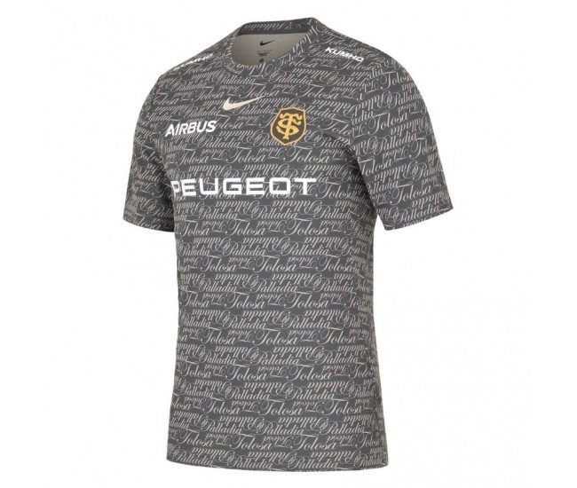 Stade Toulousain Top 14 Adult Pre Match Rugby Jersey 2026-27