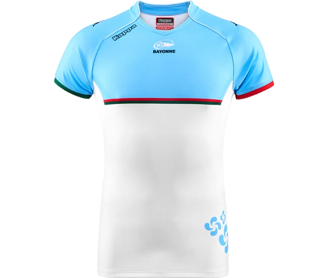 Aviron Bayonnais Top 14 Rugby Home Jersey 2017-18