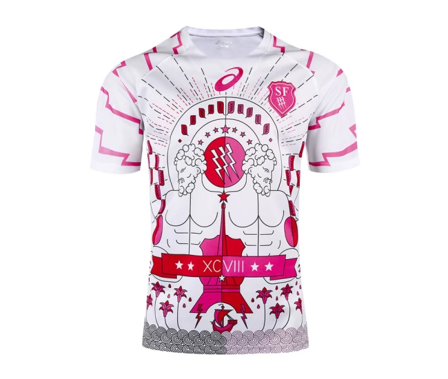 Stade Français Top 14 Rugby Men's Alternate Jersey 2017-18