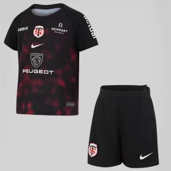 Toulousain Top 14 Rugby Kids Home Rugby Kit 2024
