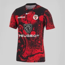 Toulouse Top 14 Rugby Mens Pre Match Jersey 2024