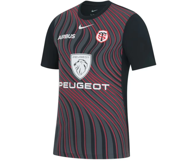 Toulousain Top 14 Rugby Mens Pre-Match Third Jersey 23-24