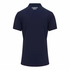 FFR XV RWC Mens Cotton Navy Rugby Polo 2023