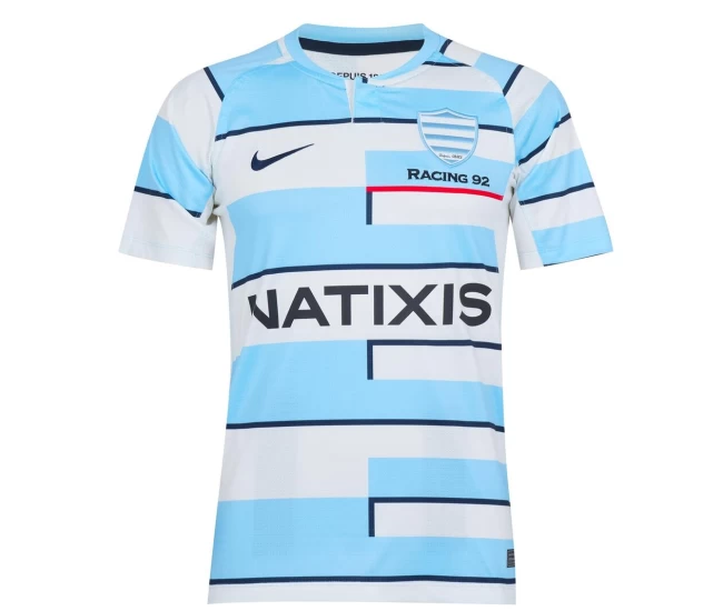 Racing 92 Top 14 Rugby Home Jersey 2021-22