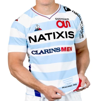 Racing 92 Top 14 Rugby Home Jersey 2018-19